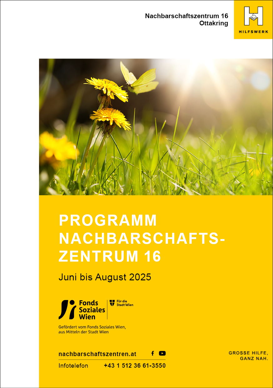 Titelblatt vom aktuellen Programmheft NBZ 16