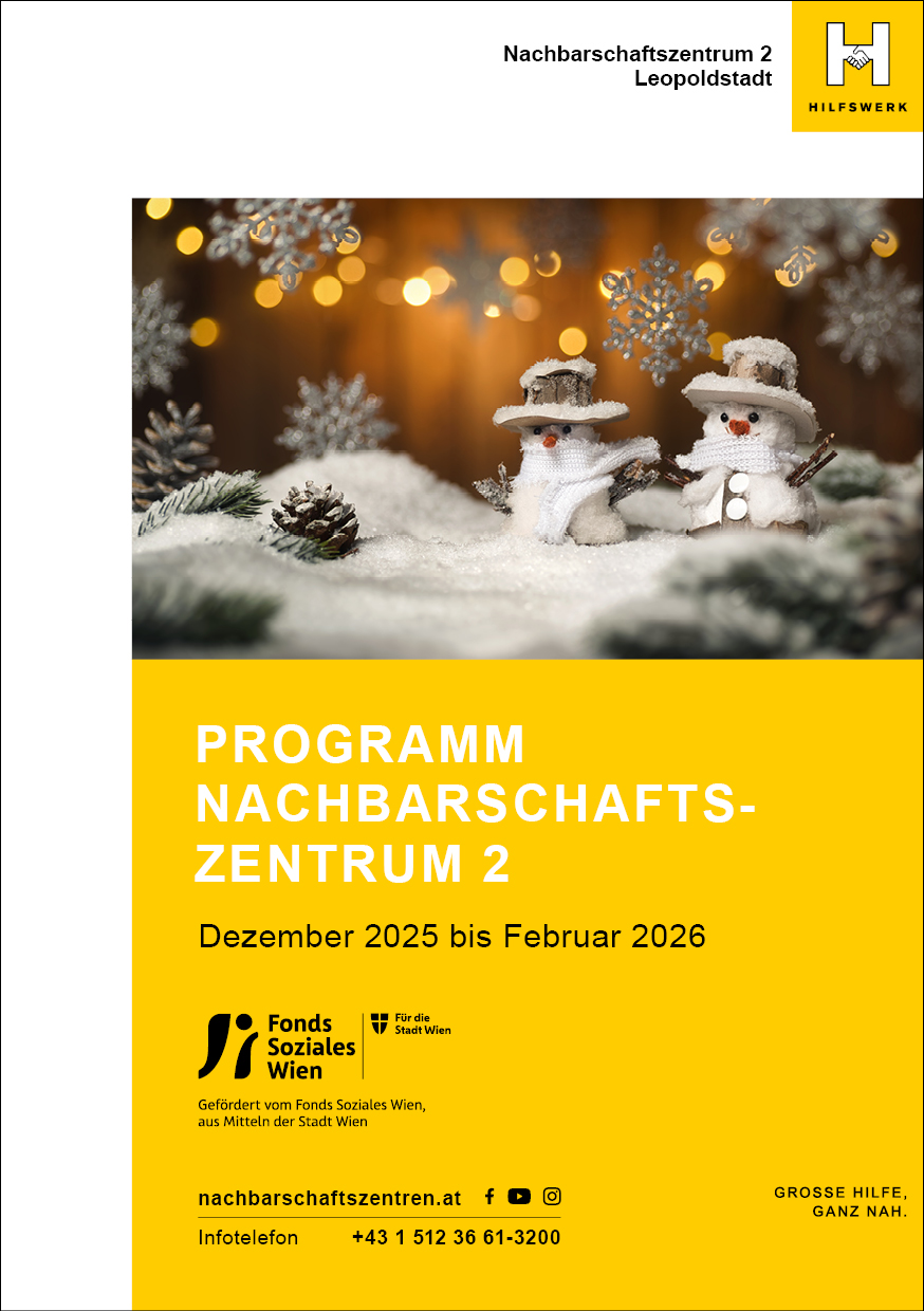 Titelblatt vom aktuellen Programmheft NBZ 2