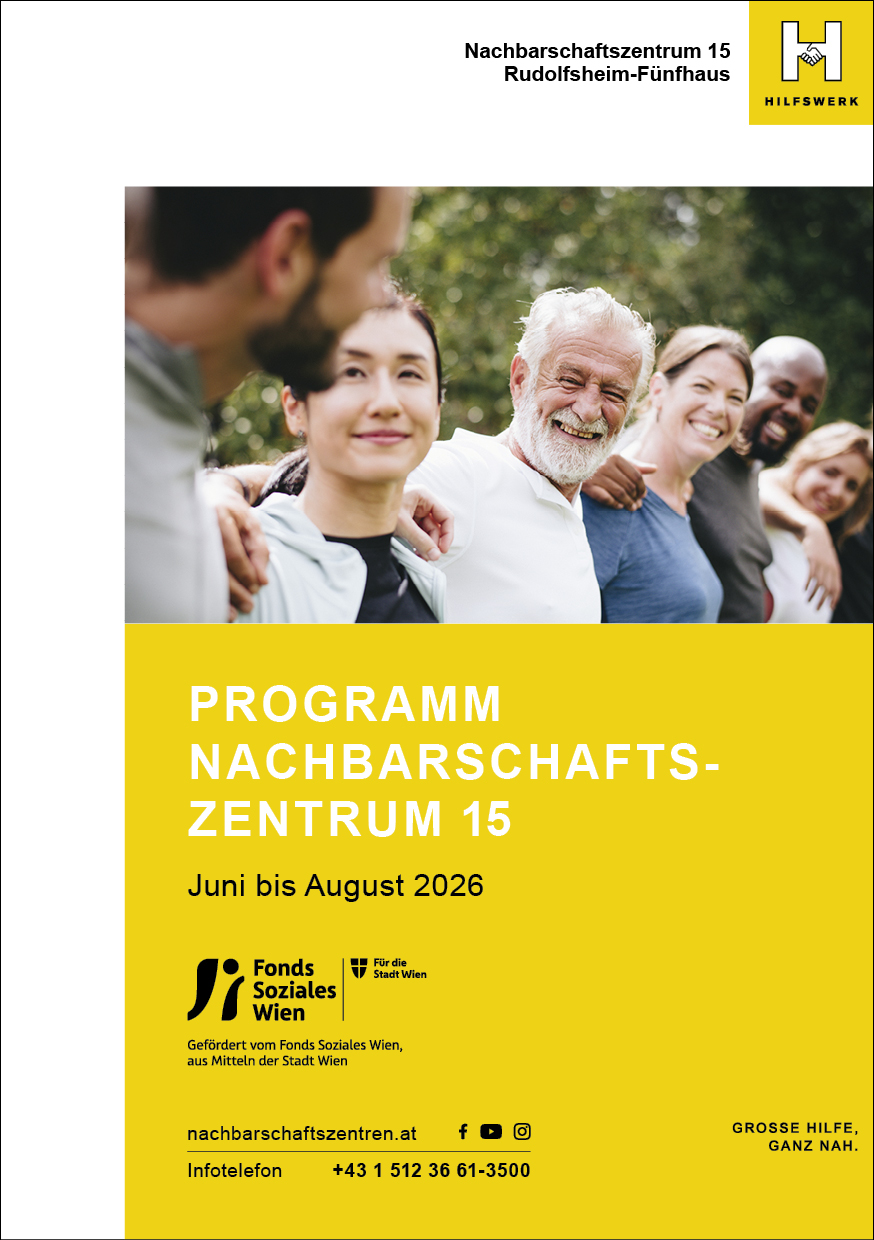 Titelblatt vom aktuellen Programmheft NBZ 15