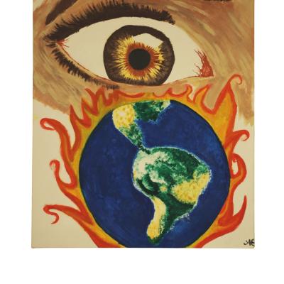 „Die Welt wünscht sich Frieden“ von Alina Eibisberger