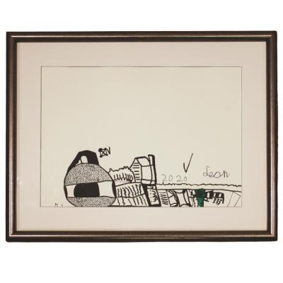 „Ohne Titel“ von Leon Wust