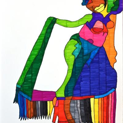 Tänzerin von Julia Rakuschan