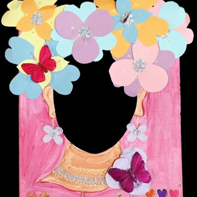 Die farbenfrohe Frida von Annike Bertha
