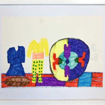 Bunte Frauenkleider von Kurt Winkler