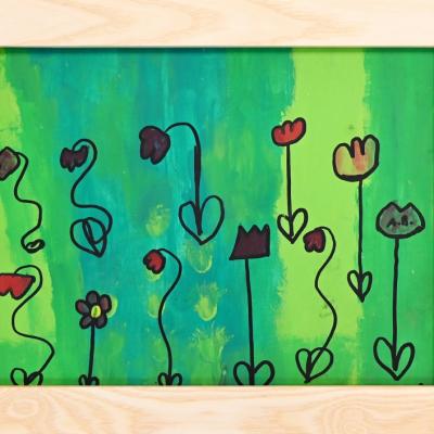 Die Farben des Lebens Tulpen von Andrea Brunner