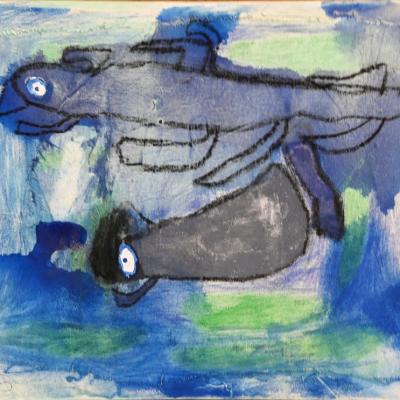 Ozean Und Wale von Hans Krois