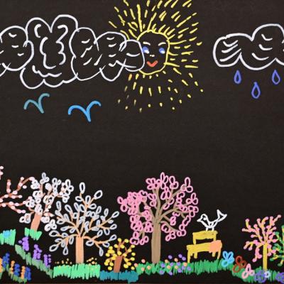 Frühlingsfarben von Eveline Miletics