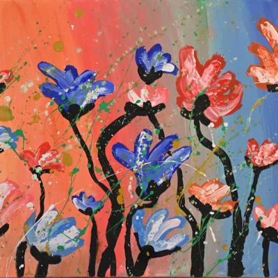 Blumenwelt von Lisa Leimisch