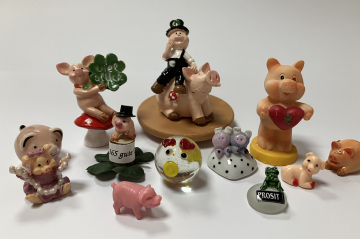 Verschiedene Glücksbringer