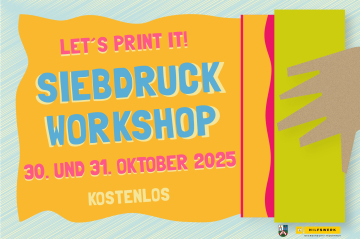 Let´s Print it! - Siebdruck Workshop mit Lym Moreno 