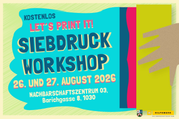 Let´s Print it! – Siebdruck-Workshop mit Lym Moreno